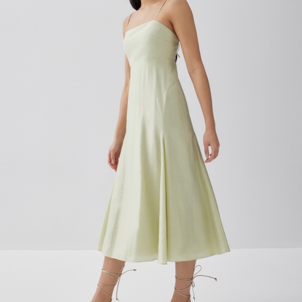 Mint green dress
